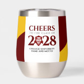 Red Gold School College University Afstuderen (Achterkant)