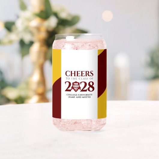 Red Gold School College University Afstuderen Blikvorm Glas (Insitu (Huwelijk))