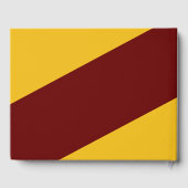 Red Gold School College University Afstuderen Gastenboek (Achterkant)