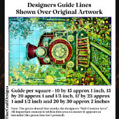 Red Gold Stoomtrein, Mozaïek Tegels DH2LF Decoupag Tissuepapier