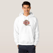 Red & Gold Stupefy Spell Graphic Hoodie (Voorkant volledig)