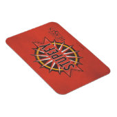 Red & Gold Stupefy Spell Graphic Magneet (Rechterzijde)