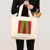 RED GOLDEN GREEN GROTE TOTE BAG (Voorkant (product))