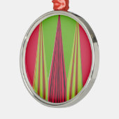 RED GOLDEN GREEN METALEN ORNAMENT (Links)