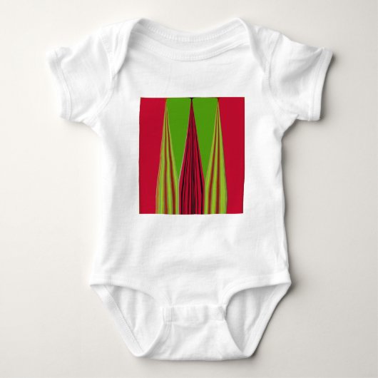 RED GOLDEN GREEN ROMPER (Voorkant)