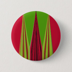 RED GOLDEN GREEN RONDE BUTTON 5,7 CM