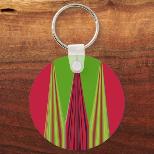 RED GOLDEN GREEN SLEUTELHANGER (Voorkant)