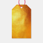 Red Golden Tiger Papercut Chinees nieuwjaar 2022 B Cadeaulabel (Achterkant)