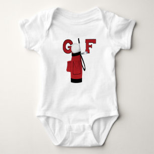 Red Golf Bag Golf T-shirts en Gifts