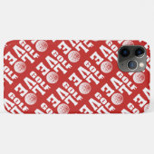 Red Golf Love Patron Case-Mate iPhone Case (Achterkant (horizontaal))