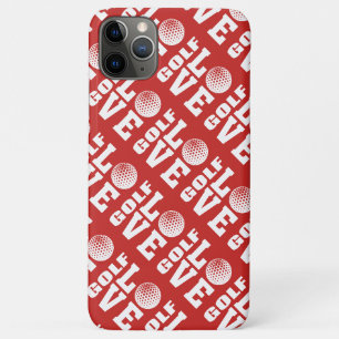 Red Golf Love Patron Case-Mate iPhone Case