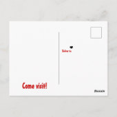 Red Gone South, jullie gaan Briefkaart (Achterkant)