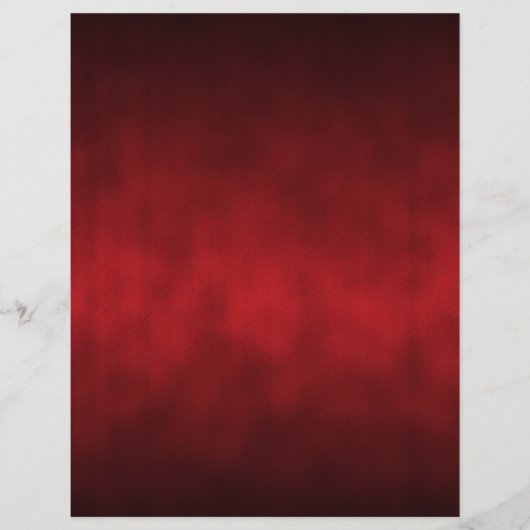 Red Gothic Ombre Achtergrond Art Flyer (Voorkant)