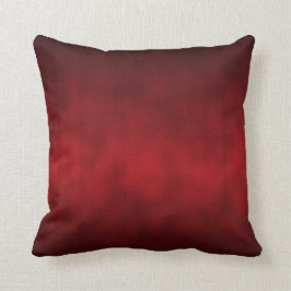 Red Gothic Ombre Achtergrond Art Kussen