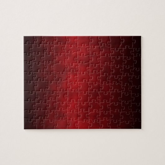 Red Gothic Ombre Achtergrond Art Legpuzzel (Horizontaal)