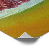 Red Grapefruit Fine Art Poster (Hoek)