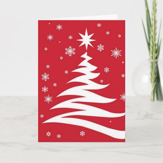 Red graphics for Christmas - Feestdagen Kaart (Voorkant)