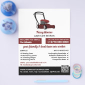 Red Grasmaaier, Grasverzorging Flyer (Enkel)