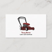 Red Grasmaaier, Grasverzorging Visitekaartje (Voorkant)