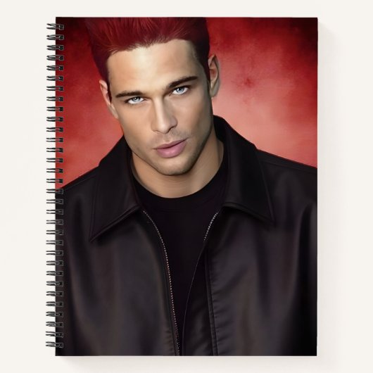 Red Gravity notebook Notitieboek (Voorkant)