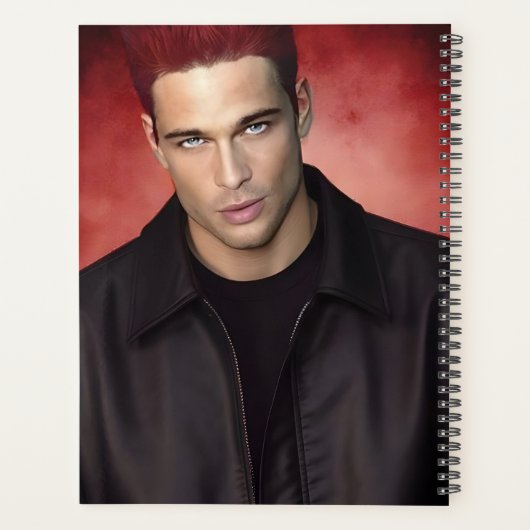 Red Gravity planner (Achterkant)