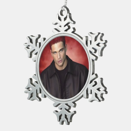 Red Gravity snowflake ornament (Rechts)