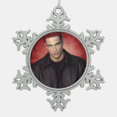 Red Gravity snowflake ornament (Voorkant)