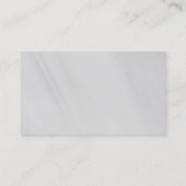 Red Gray Monogram Consultant Charm Visitekaartje (Achterkant)