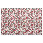 red gray team colors volleyballs scalable pattern stof (Yard (91,4 cm))