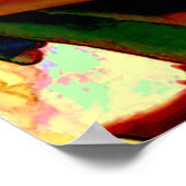 Red & Green Agave Poster (Hoek)