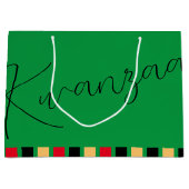 Red Green Black Groot Cadeauzakje (Voorkant)