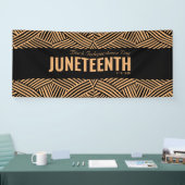 Red Green Black Independence Day JUNETEENTH Spandoek (Beurs)