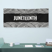 Red Green Black Independence Day JUNETEENTH Spandoek (Beurs)