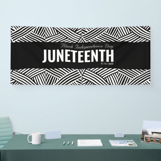 Red Green Black Independence Day JUNETEENTH Spandoek (Beurs)