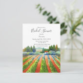 Red Green Blue Vineyard Kaart (Staand voorkant)