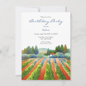 Red Green Blue Vineyard Kaart (Voorkant)