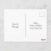 Red Green Blue Vineyard-Waterverf Briefkaart (Achterkant)