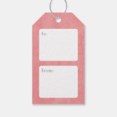 Red Green Bon Voyage Party voor Label Cadeaulabel (Achterkant)