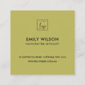 RED GREEN CHRISTMAS GIFT WOOD SPEELGOED TRAIN DANK VIERKANTE VISITEKAARTJE (Achterkant)