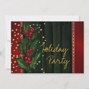Red Green Corporate Holiday Party Kaart