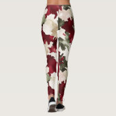 Red Green Cream Camo Leggings (Achterkant)