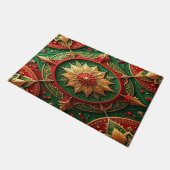 Red Green Decorative Holiday Doormat Deurmat (Schuin)