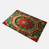 Red Green Decorative Holiday Doormat Deurmat (Schuin)