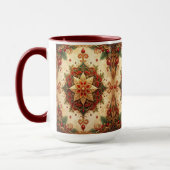 Red Green Decorative Holiday Mug Mok (Links)