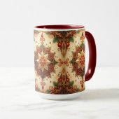 Red Green Decorative Holiday Mug Mok (Voorkant rechts)