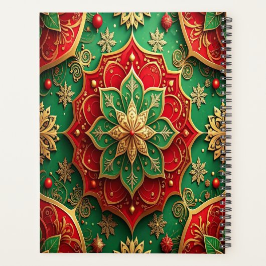 Red Green Decorative Holiday Planner (Achterkant)
