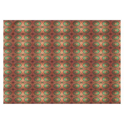 Red Green Decorative Holiday Tablecloth Tafelkleed (Voorkant (Horizontaal))