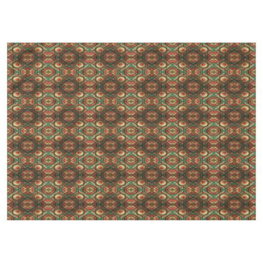 Red Green Decorative Holiday Tablecloth Tafelkleed (Voorkant (Horizontaal))