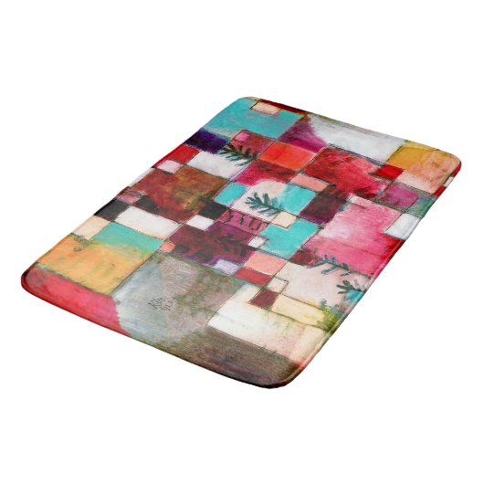 Red Green en Violet, Paul Klee Badmat (Gekanteld)