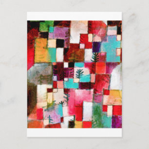 Red Green en Violet, Paul Klee Briefkaart